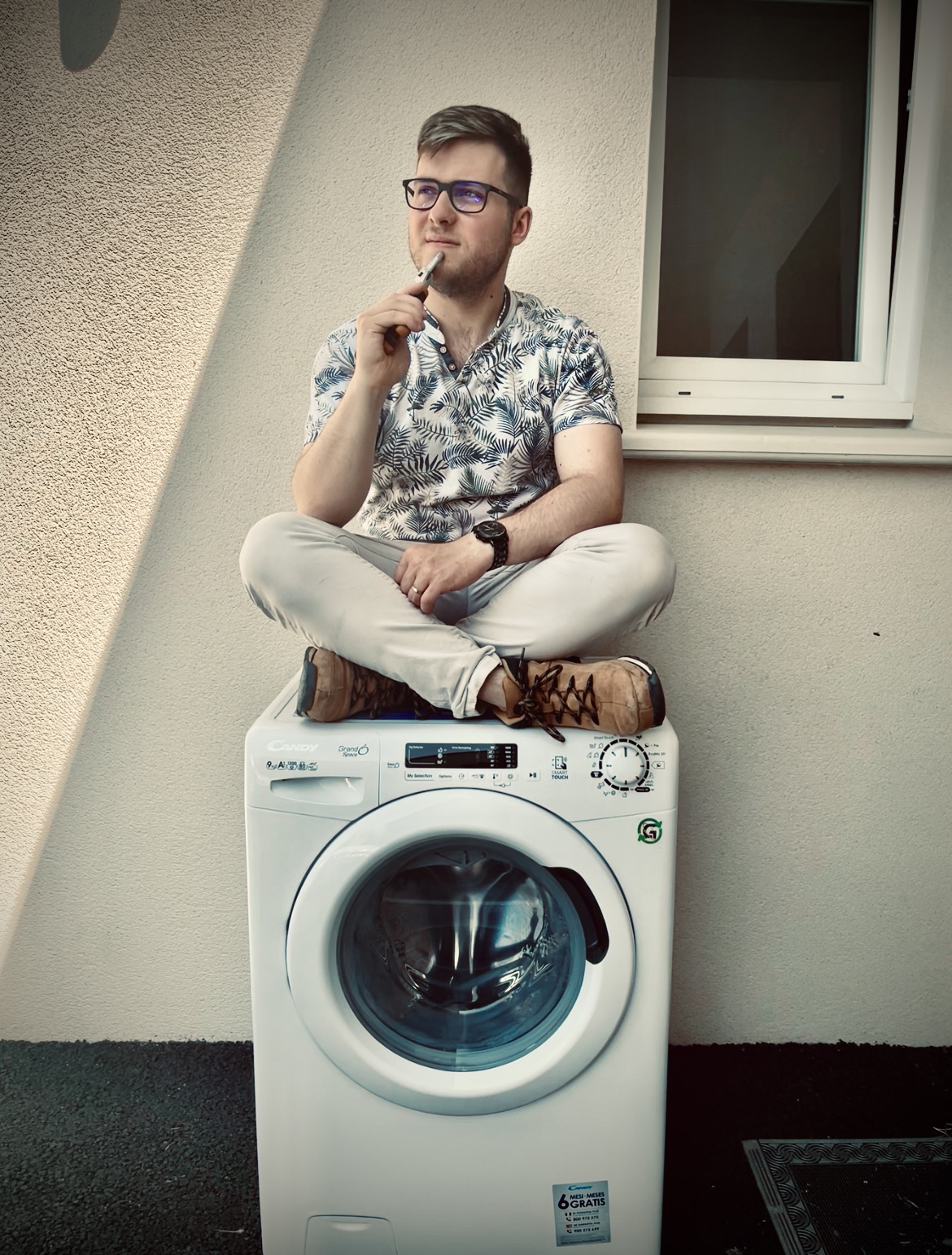 Romain LABOLLE, fondateur de Gam'NT Services, dans son atelier